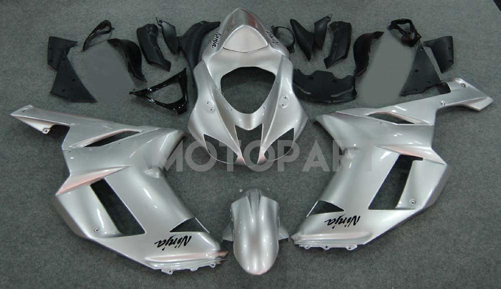 Generic Fit For Kawasaki ZX6R 636 (2007-2008) Bodywork Fairing ABS Injection Molded Plastics Set 13 Style