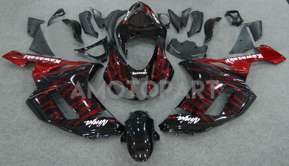 Generic Fit For Kawasaki ZX6R 636 (2007-2008) Bodywork Fairing ABS Injection Molded Plastics Set 13 Style