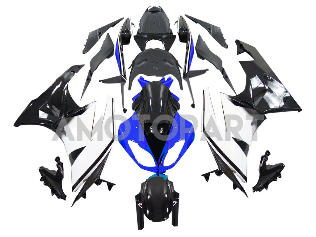 Generic Fit For Kawasaki ZX6R 636 (2009-2012) Bodywork Fairing ABS Injection Molded Plastics Set 3 Style