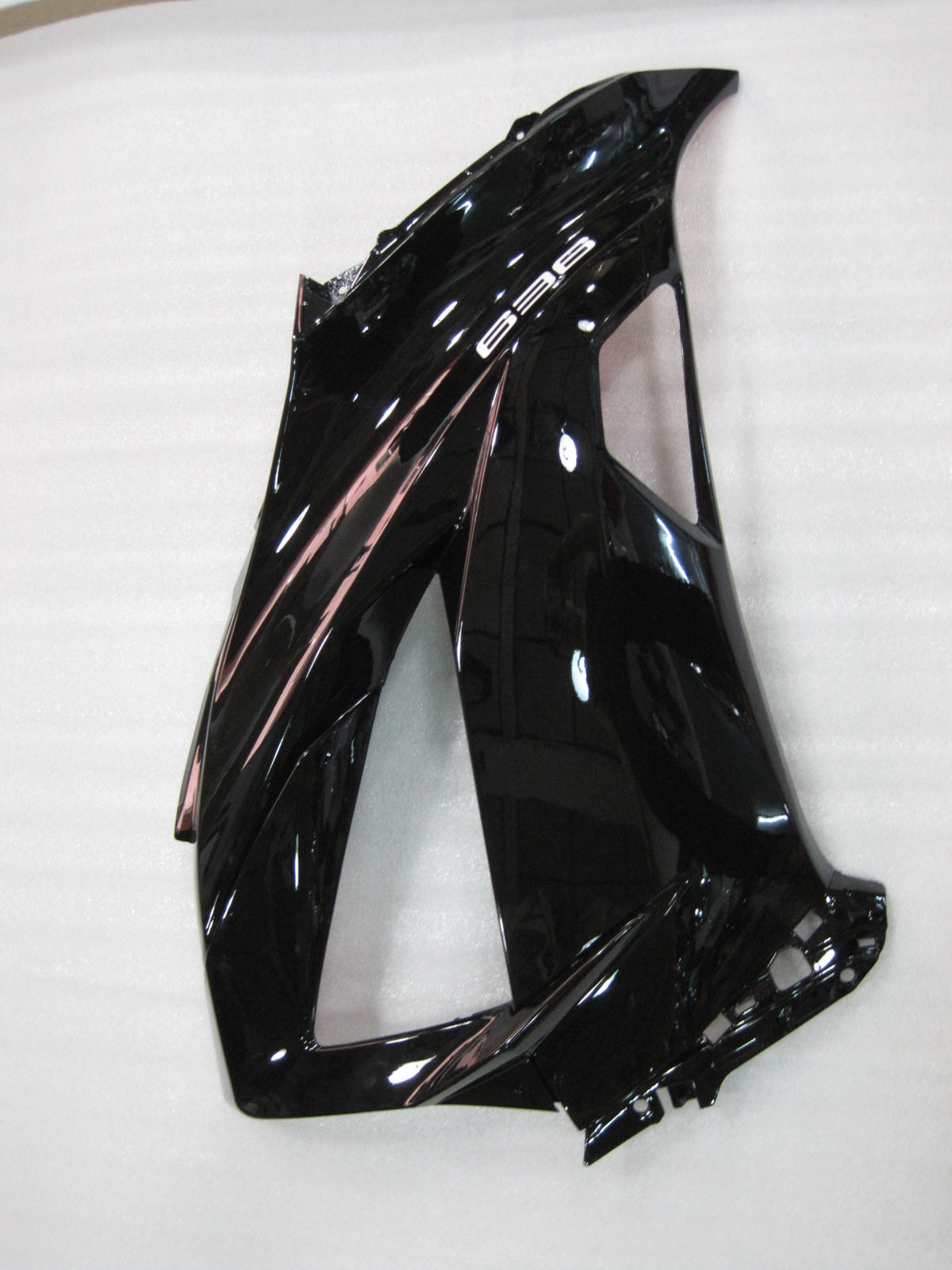 Amotopart 2013-2015 ZX6R Kawasaki Gloss Black Fairing Kit