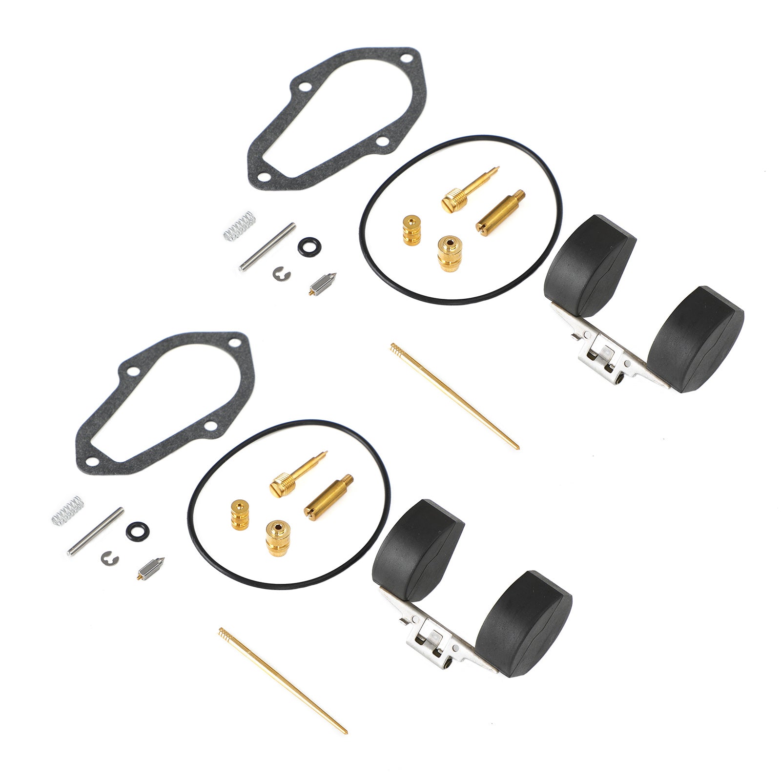 2X Kit de reparación de carburador apto para Honda XL250 Motosport 250 1972-1975 Genérico