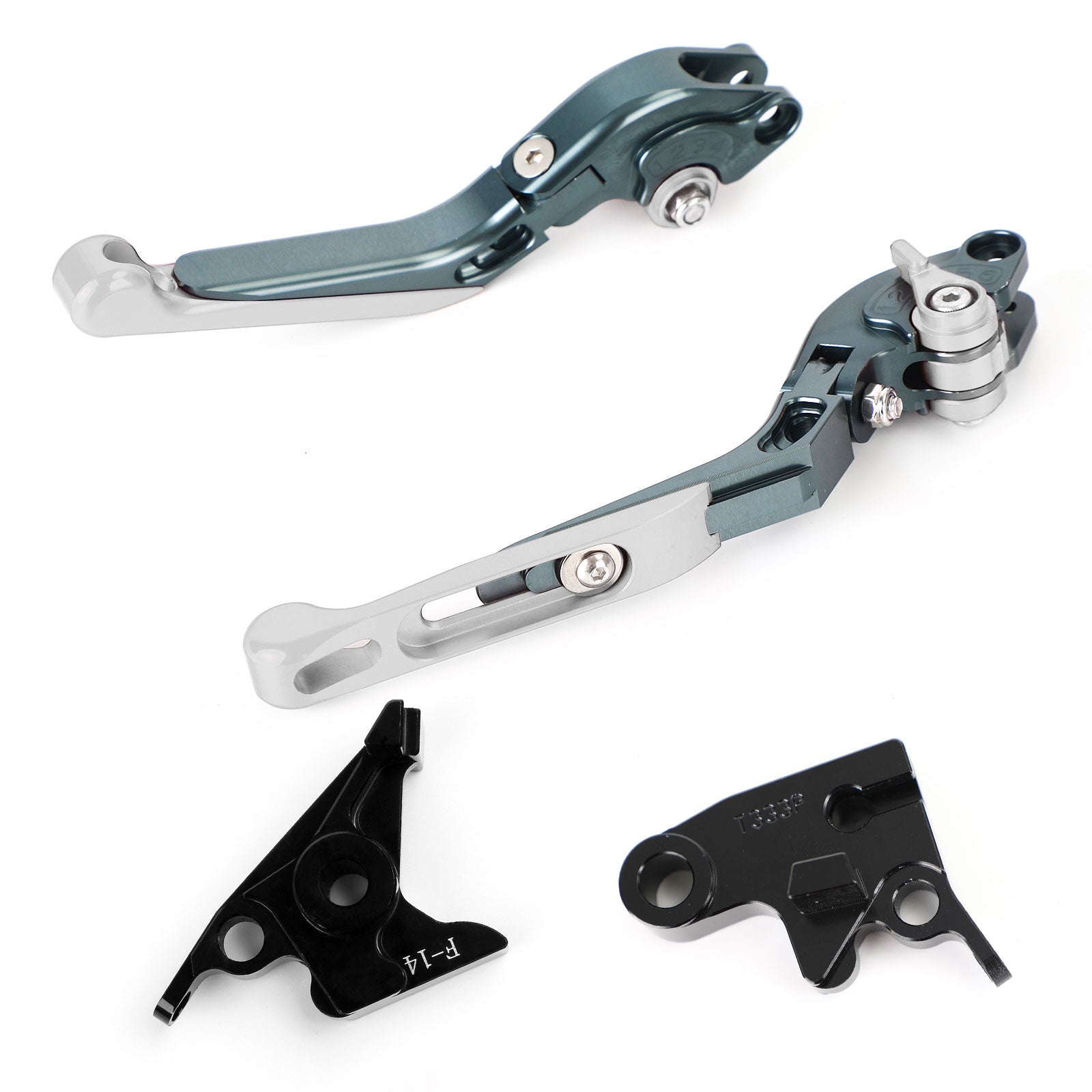 Justerbar udvidelig bremsekoblingshåndtag til Trident 2022 Bobber 17-19 Tiger 800 Generisk