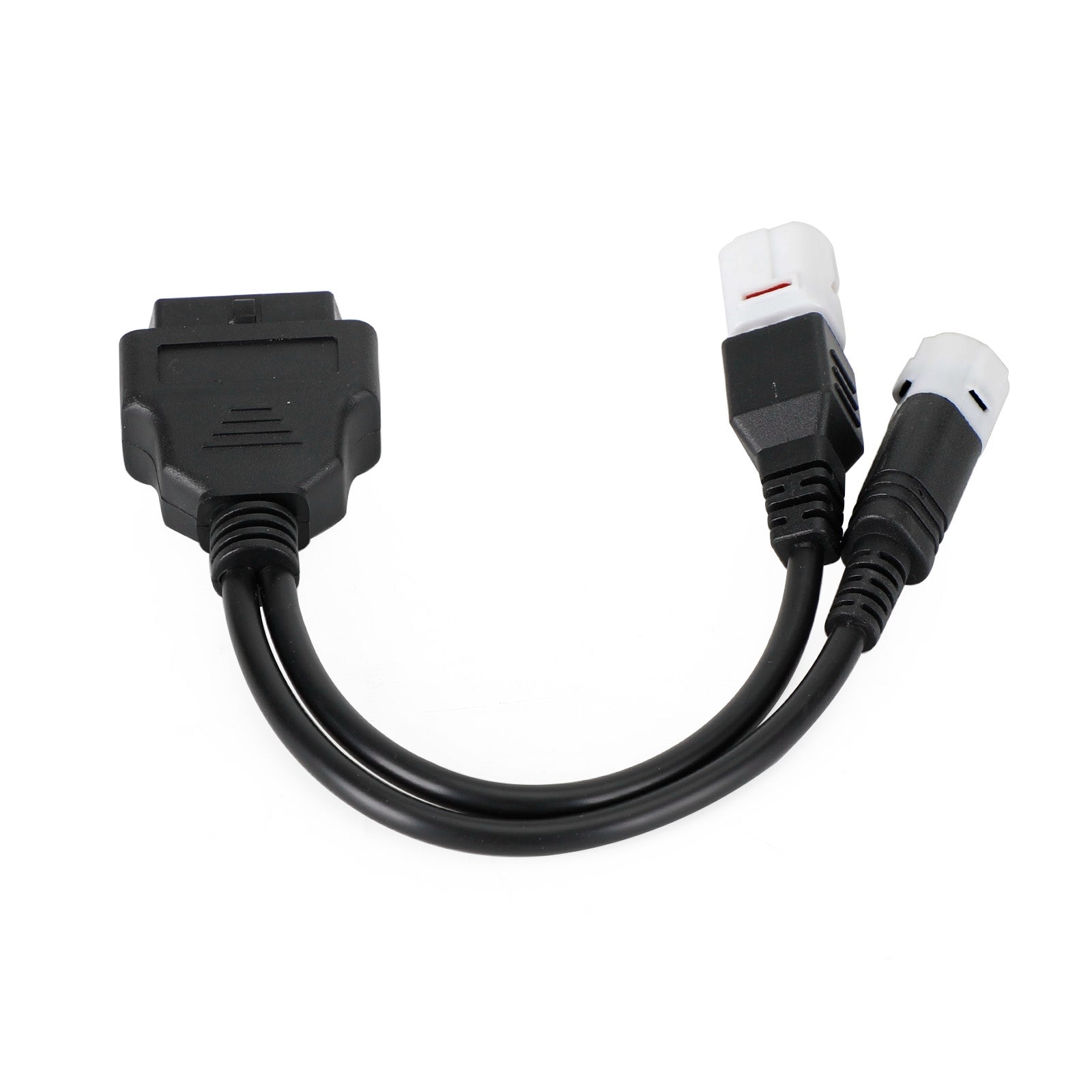 Conector adaptador de diagnóstico OBD2 2 en 1 de 3 pines y 4 pines para motocicleta Yamaha