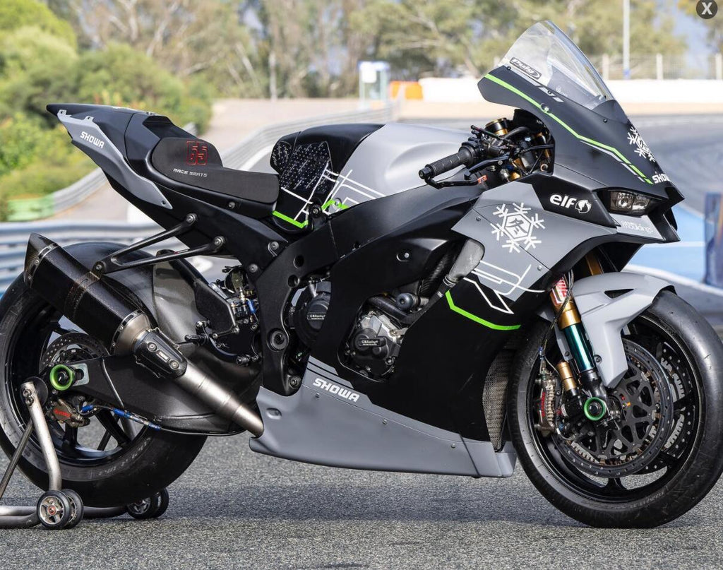 Amotopart 2021-2024 Kawasaki ZX10R ZX10RR ブラック Style1 フェア 