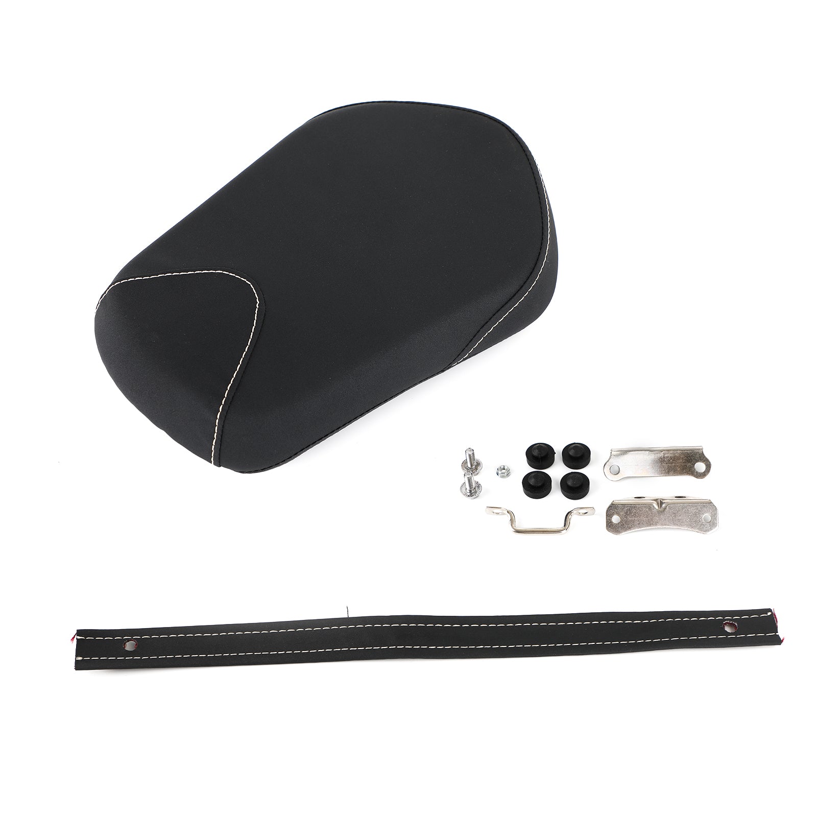 Cojín negro para asiento trasero de pasajero, apto para Yamaha Bolt XV950 XVS950 2014-2020 genérico