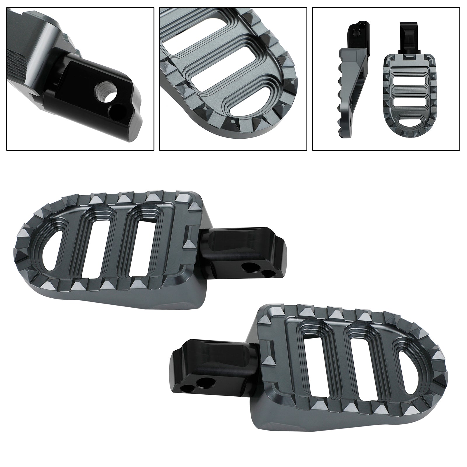 Rear Footrests Foot Peg fit for Sportster S Breakout Lower Rider Softail Slim