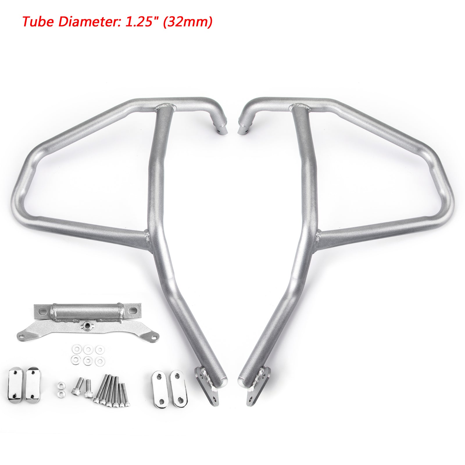 Bovenste motorbeschermer crashbars tankbeschermer snelwegbeschermer voor BMW G310GS zwart