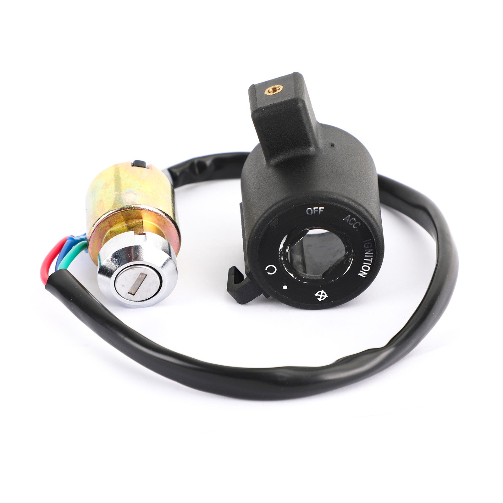 Ignition Key Switch Tail Box Lock Set Fit For XL883R Sportster 883R 2010 XL883N 4LE2 Iron 883 2010-2011 FXRS Low Rider 1991-1992 FXR Super Glide 1991-1994