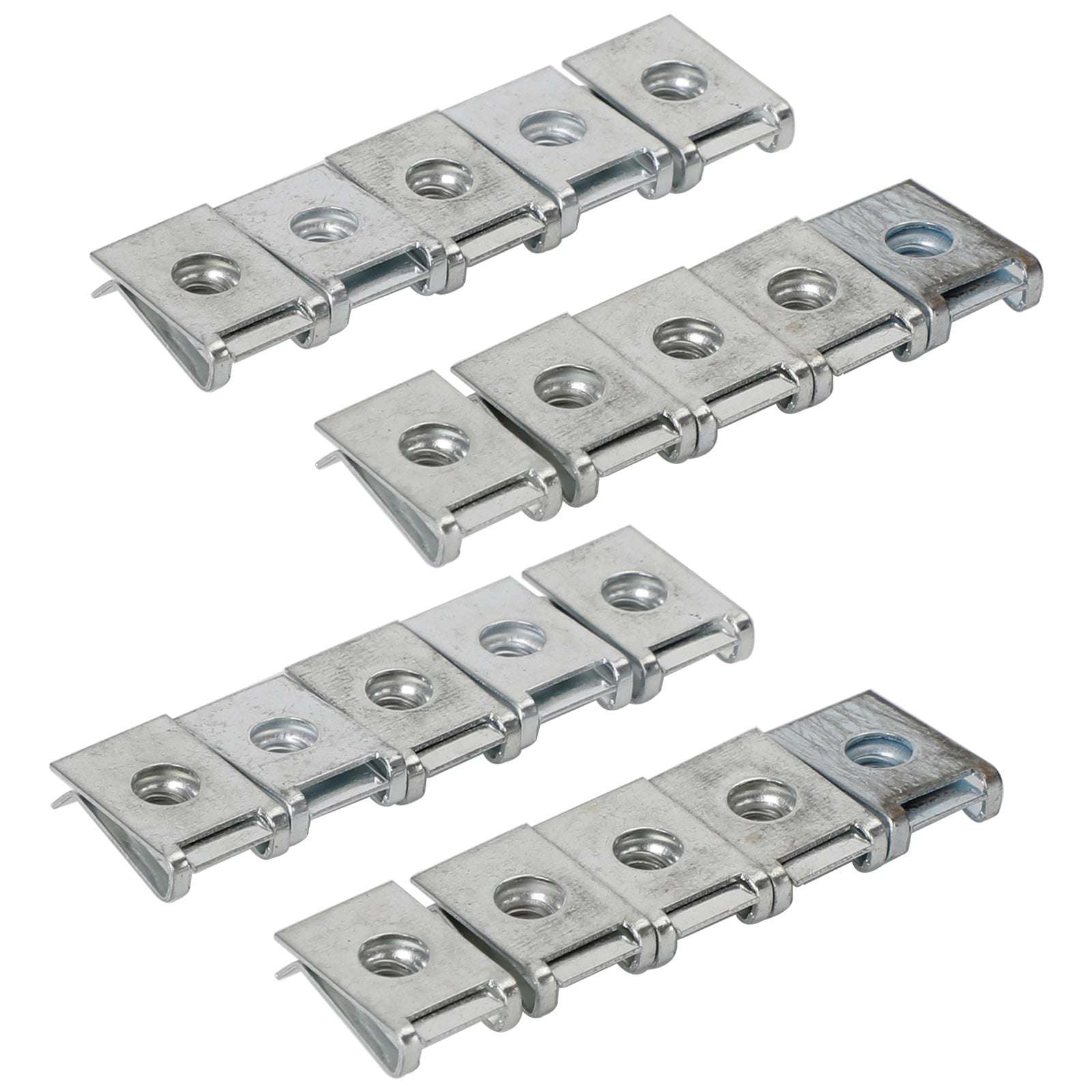 20x Clips de carenado M6 6mm Panel de carrocería Clip de aguja Clips de velocidad de motocicleta tuerca en U genérico