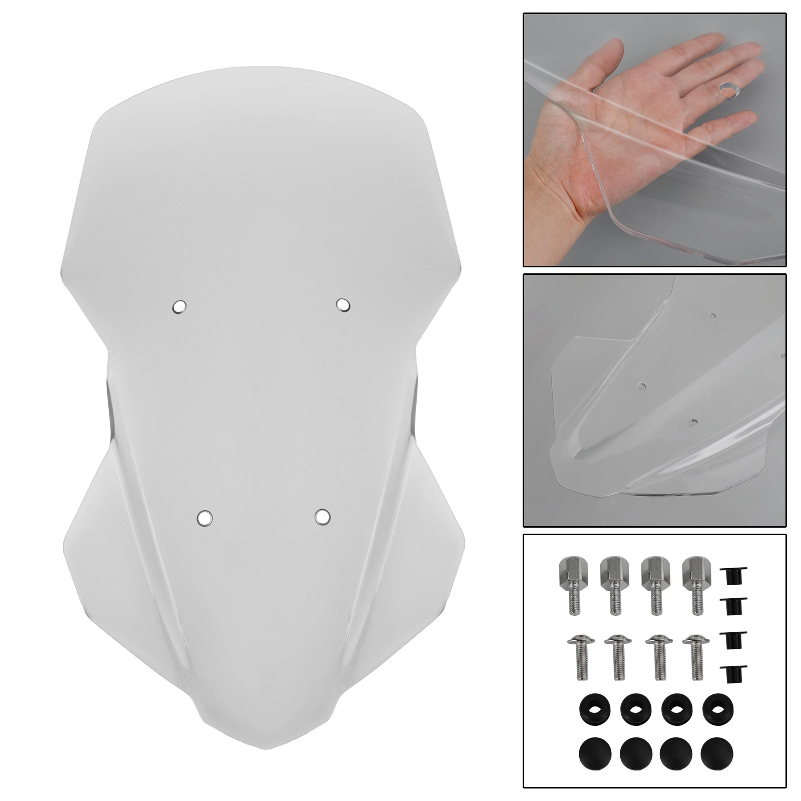 ABS Motorcycle Binelle Écran ajustement pour Yamaha Nmax 155 Nmax 155 2021-2022