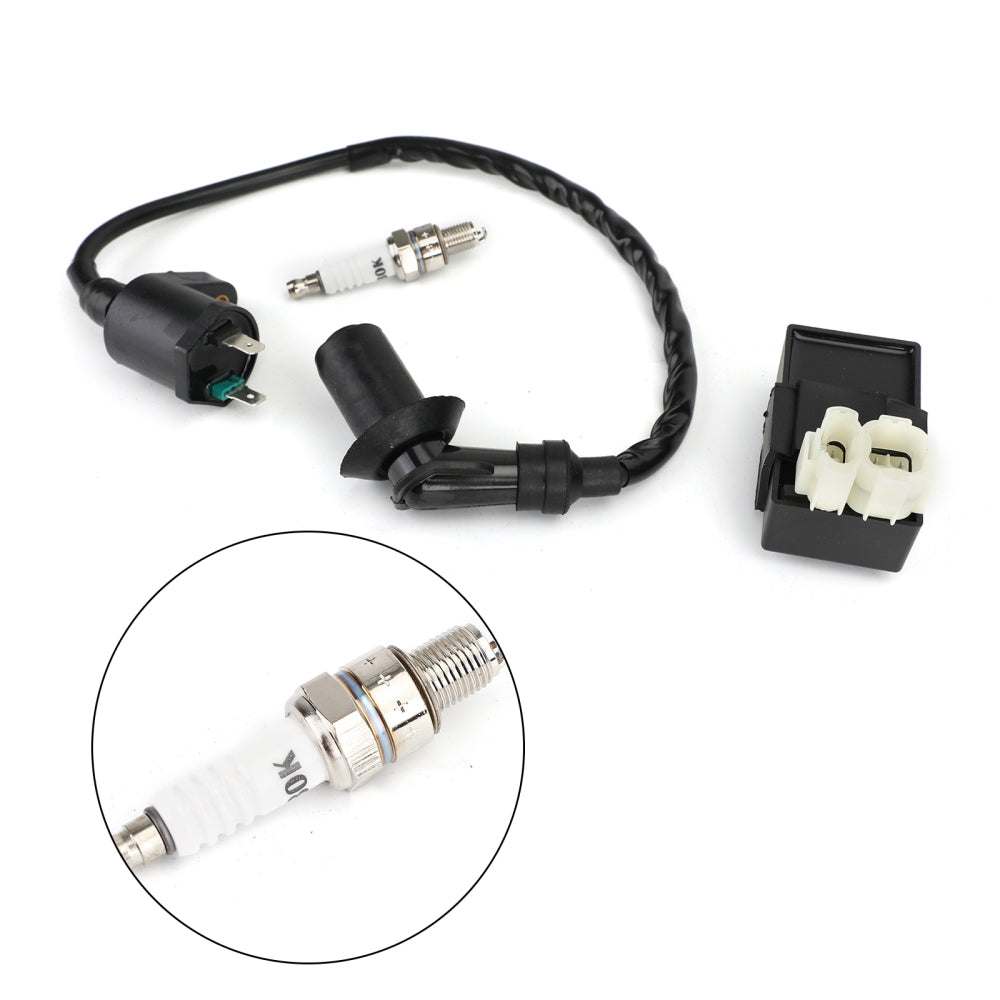 Racing CDI Zündspulenstecker für Honda ATC XR CRF TRX 50 70 125 250cc 300cc BLK