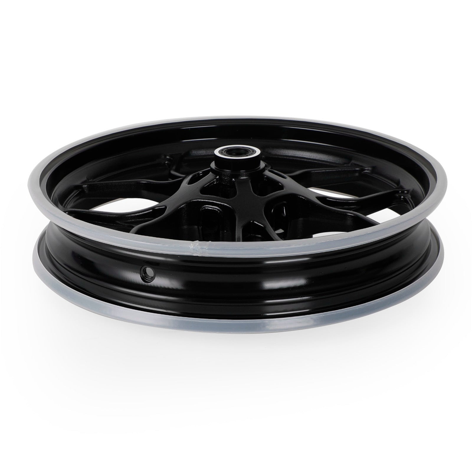 Komplette Vorderradrand für Yamaha YZF R3 YZF -R3 RH07 RH12 2015 - 2022 Schwarz Generika