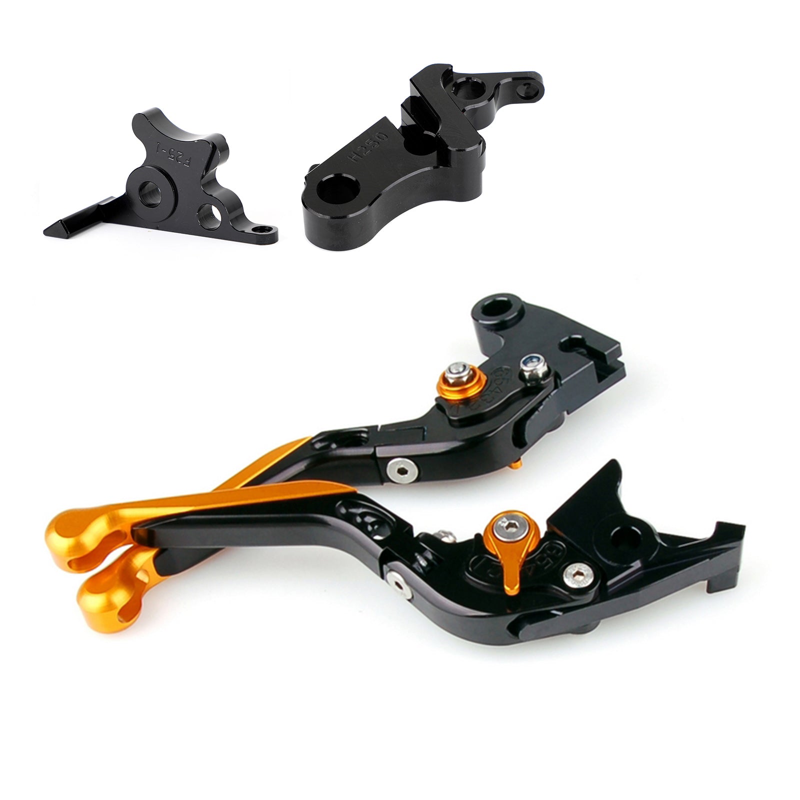 Palanca de freno de embrague ajustable para Honda CBR500R/CB500F 19-21 CBR300R 19-21 Genérico