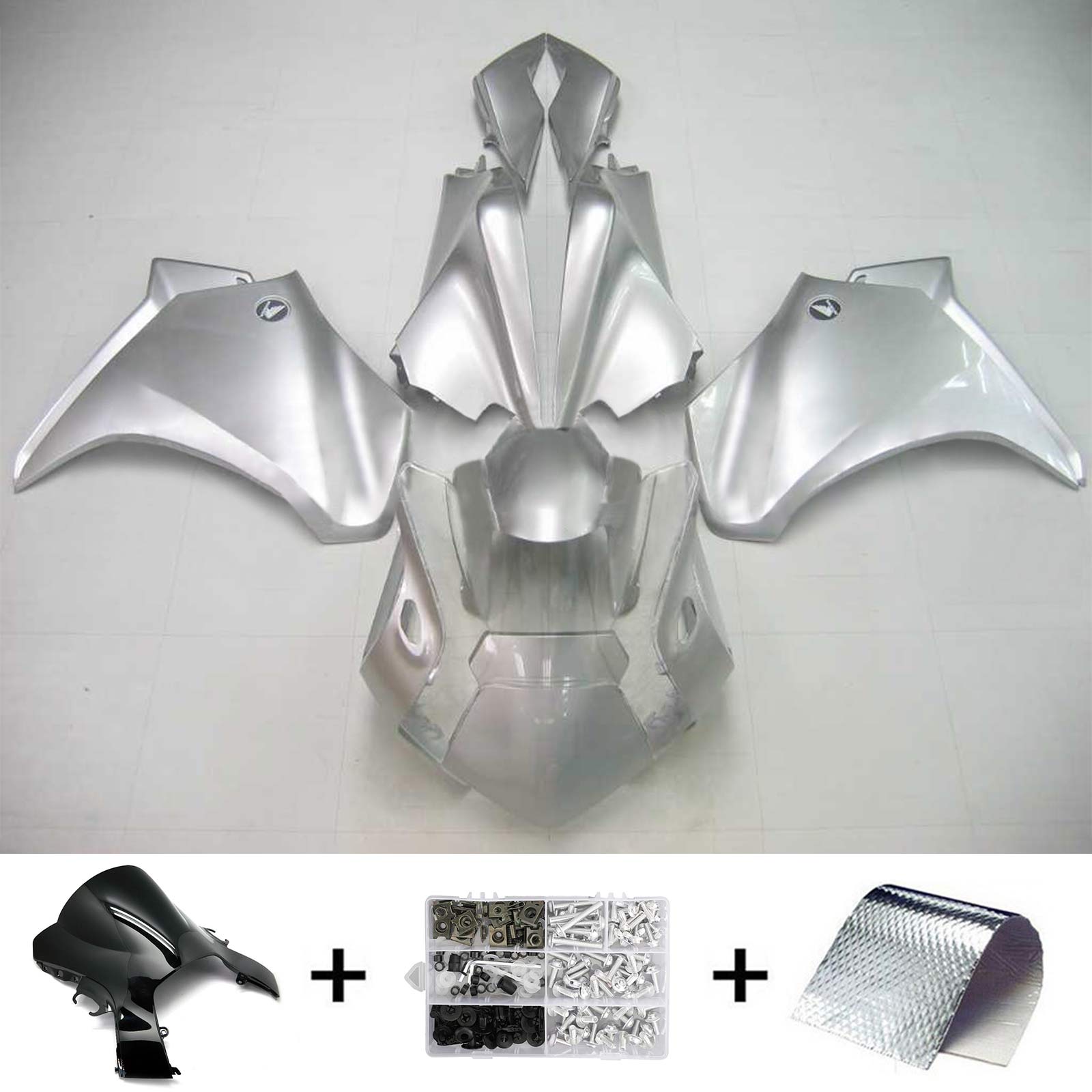 Amotopart 2010-2013 Honda VFR1200 Fairing Sliver Kit