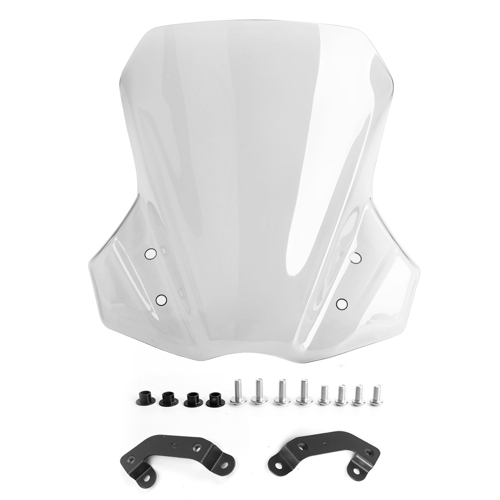 ABS motorcykel forrude forrude pasform til Suzuki DL650 V-Strom 2017-2021 generisk