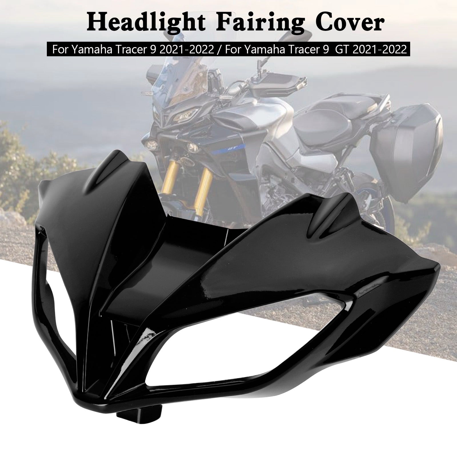 Headlight Fairing Stay Beak Nose Cone For Yamaha Tracer 9 GT 2021-2022