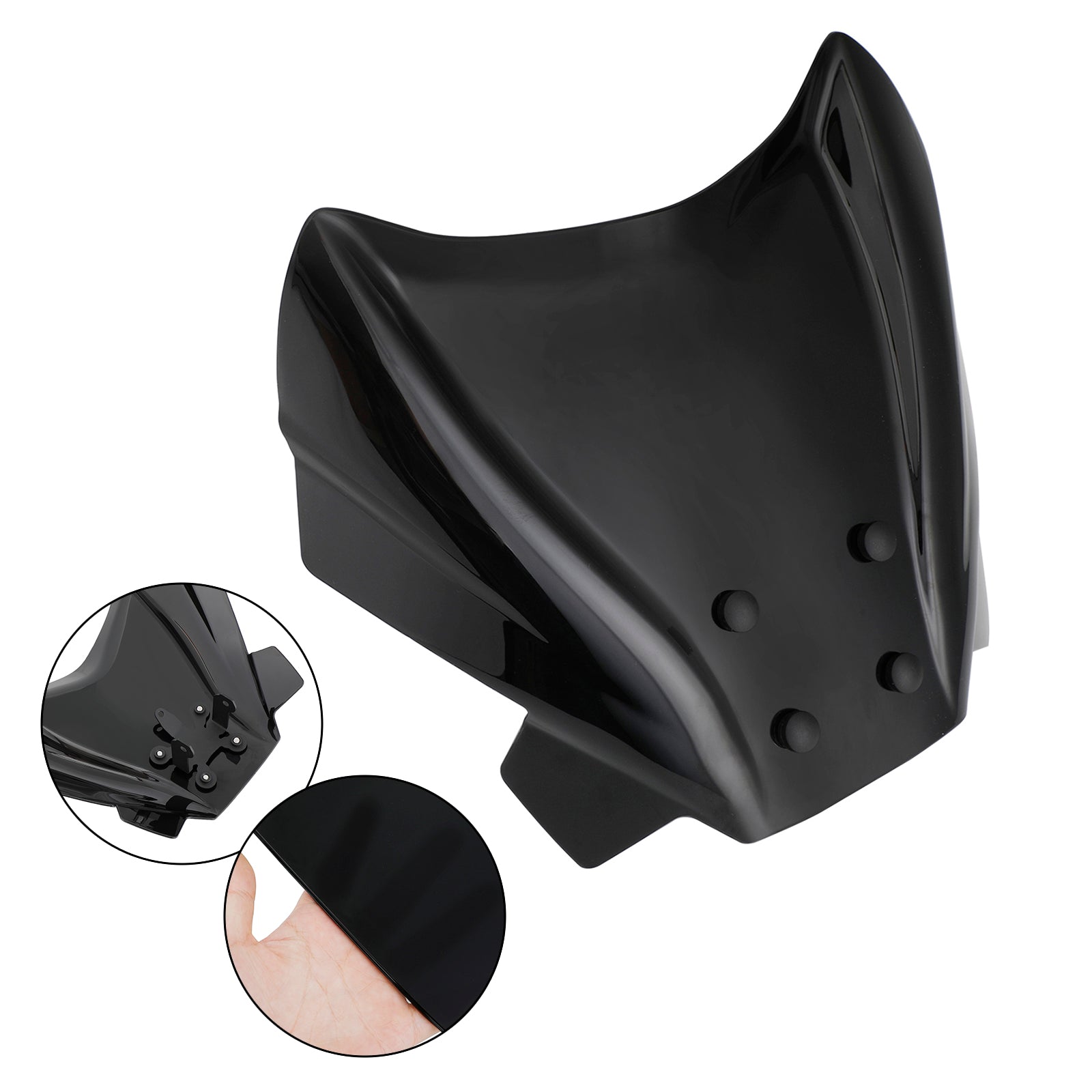 ABS-Motorrad-Windschutzscheiben-Windschutzscheibe für Honda CB650R 2019-2021 Generika