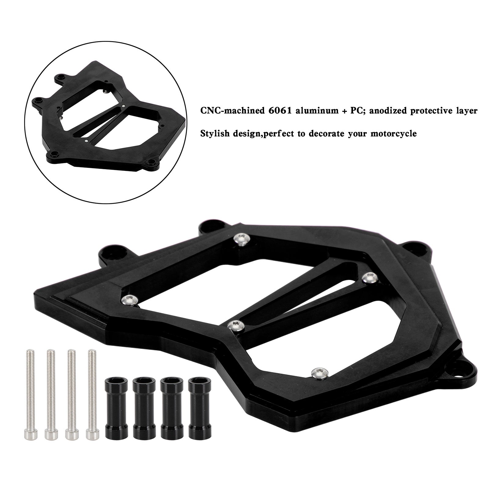 Front Soprocket Cover Chain Guard för Kawasaki Ninja ZX-10R ZX10R 2011-2023