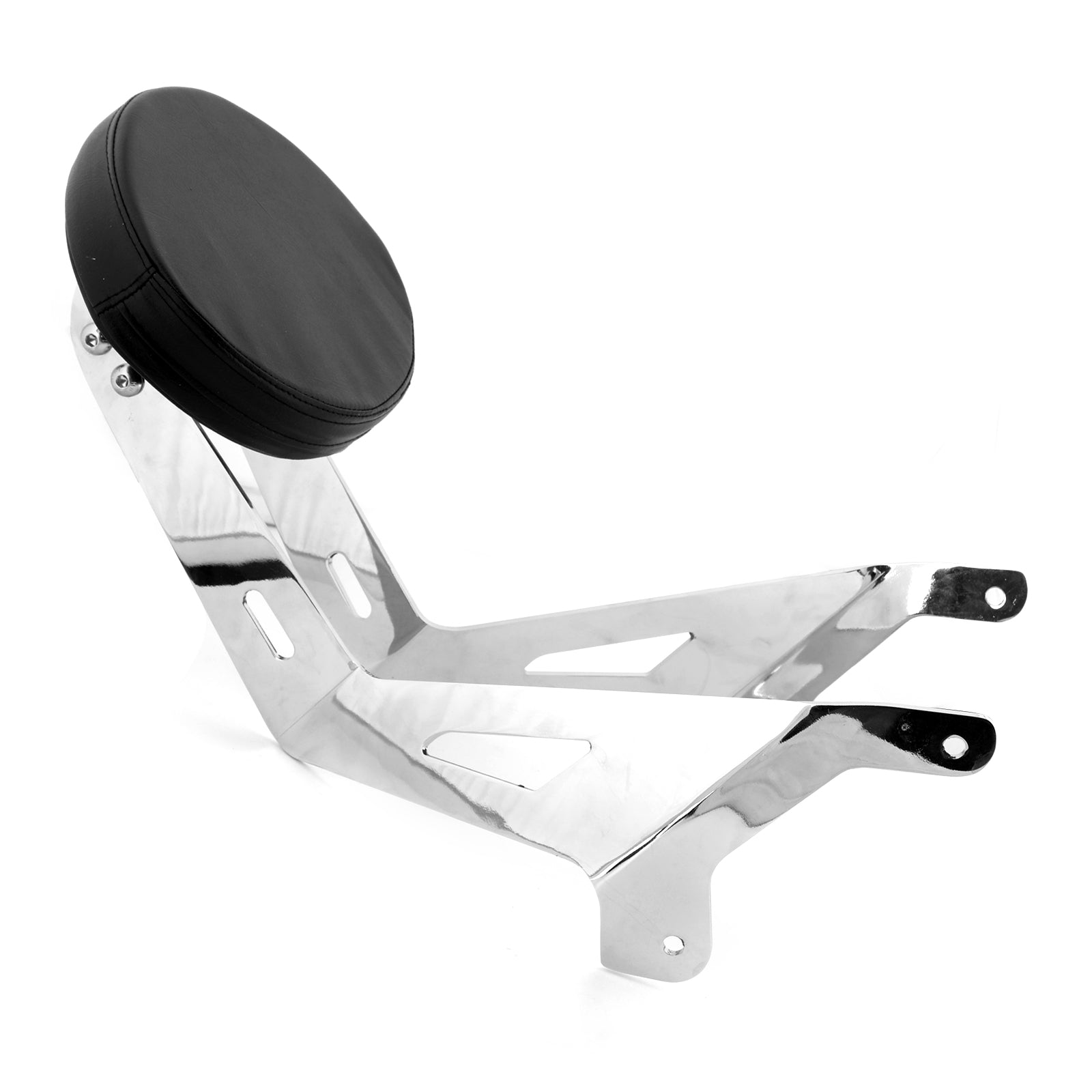 Backrest Sissy Bar For Yamaha Star Stryker Model Upright Pad Bullet Cowl XVS1300 Generic FedEx Express Shipping