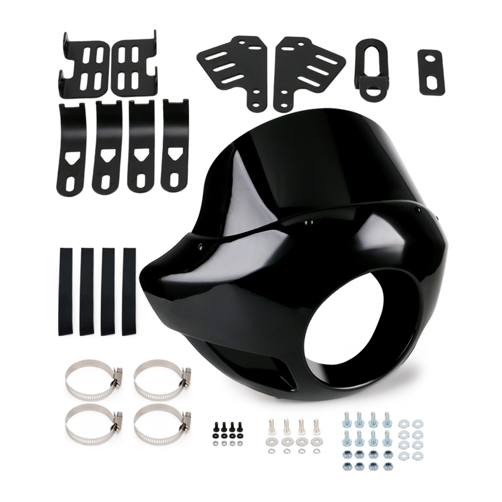 Voorruit Koplamp Kuip geschikt voor 35mm-49mm vorken 5.75" Koplampen Sportster