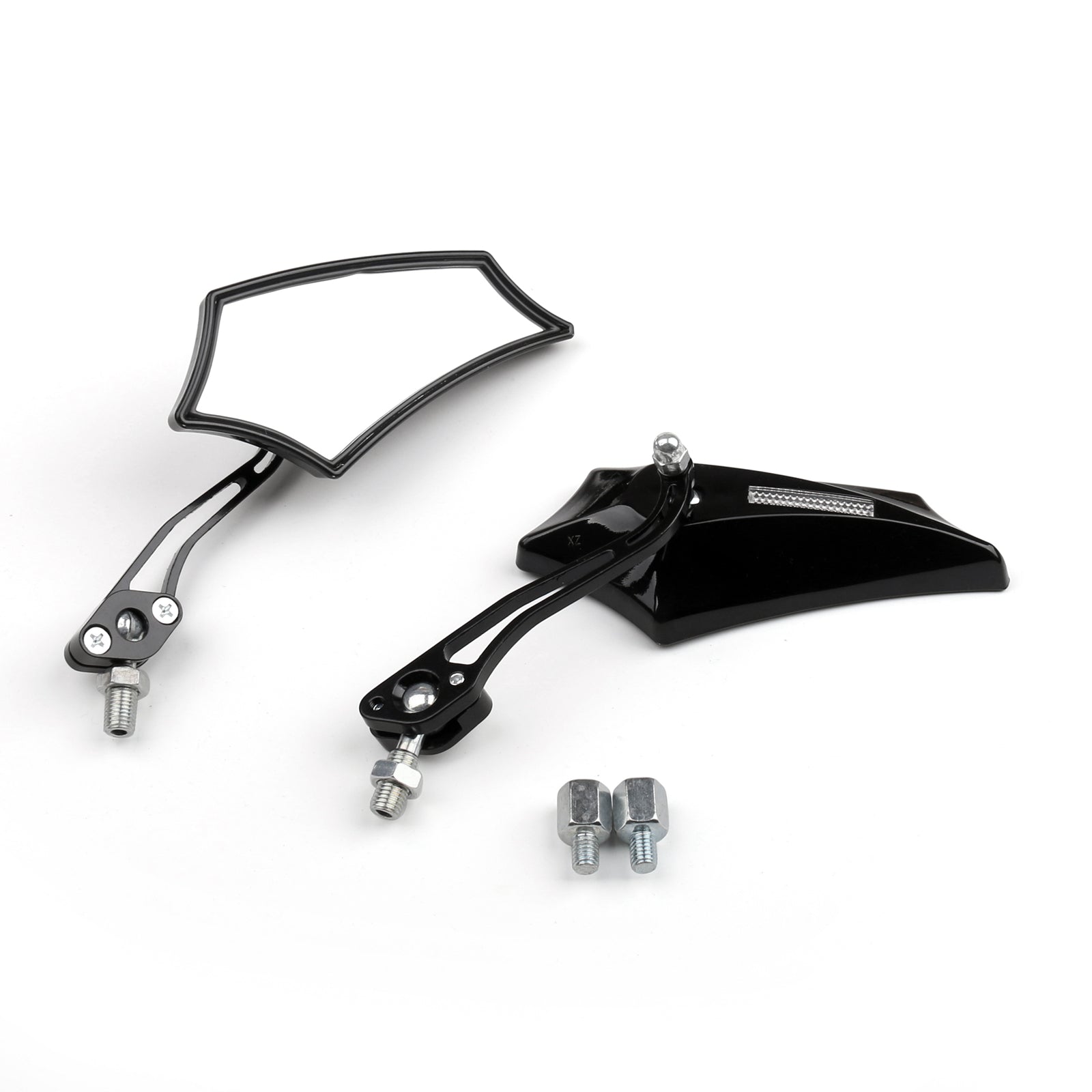 Motorrad Chopper Cruiser Street Dirt Bike Rückspiegel 8mm 10 mm generic