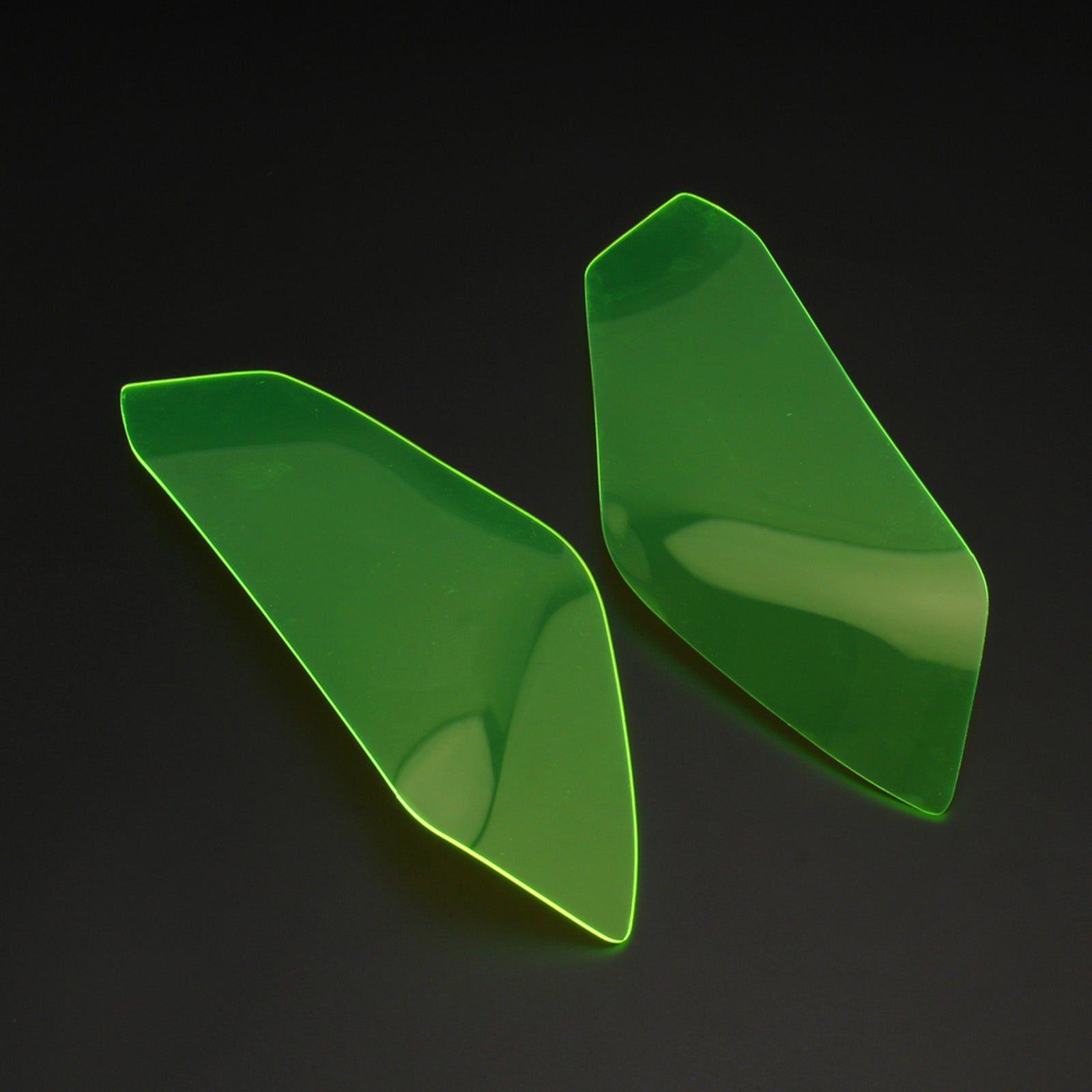 Cubierta de protección de lente de faro delantero compatible con Honda Cbr1000Rr 2017-2020, cuerpo y marco ahumados