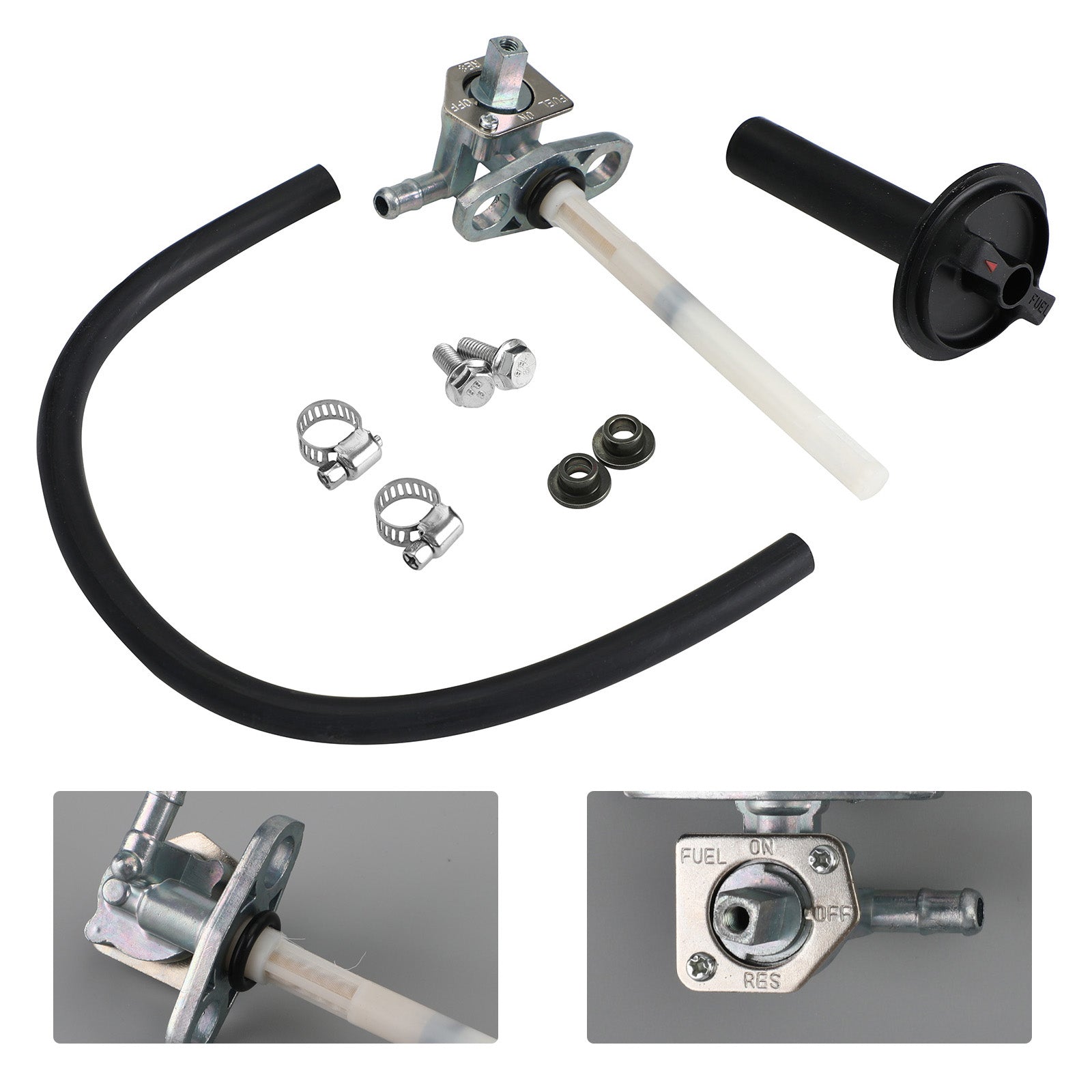 Honda Recon 250 TRX250 2X4 97-01 FOREMAN 500 TRX500FE 4X4 ES 2011 Brændstofventil Petcock