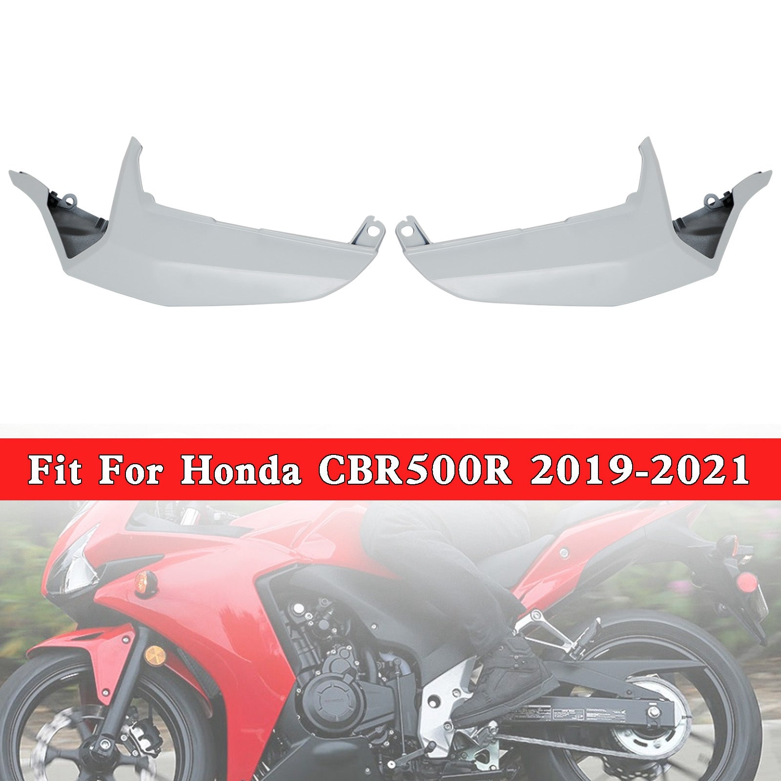 Hintere Heckseitenabdeckungshaube für Honda CBR500R 2019-2021 Generika