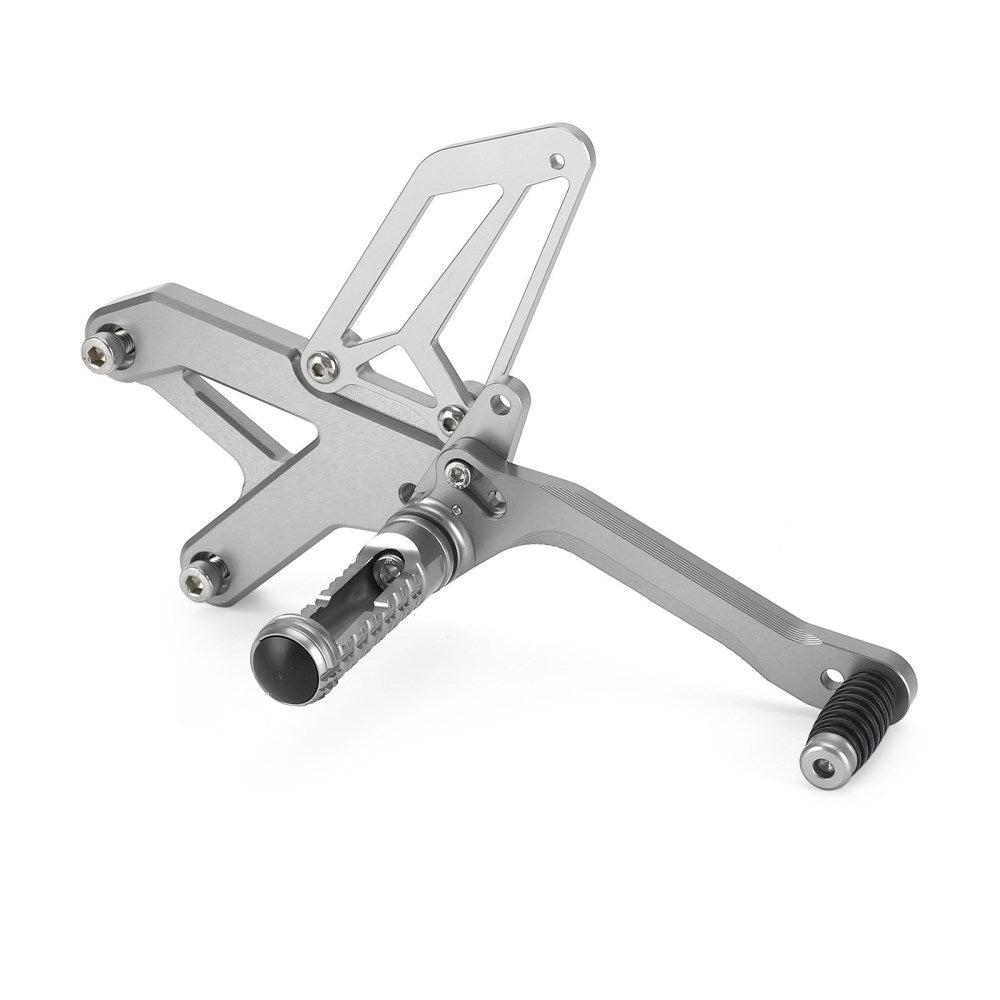 CNC-Aluminium-Fußrastenanlage, Fußrasten, passend für Kawasaki Ninja ZX 25R ZX-25R 2020–2021. Generischer FedEx Express-Versand