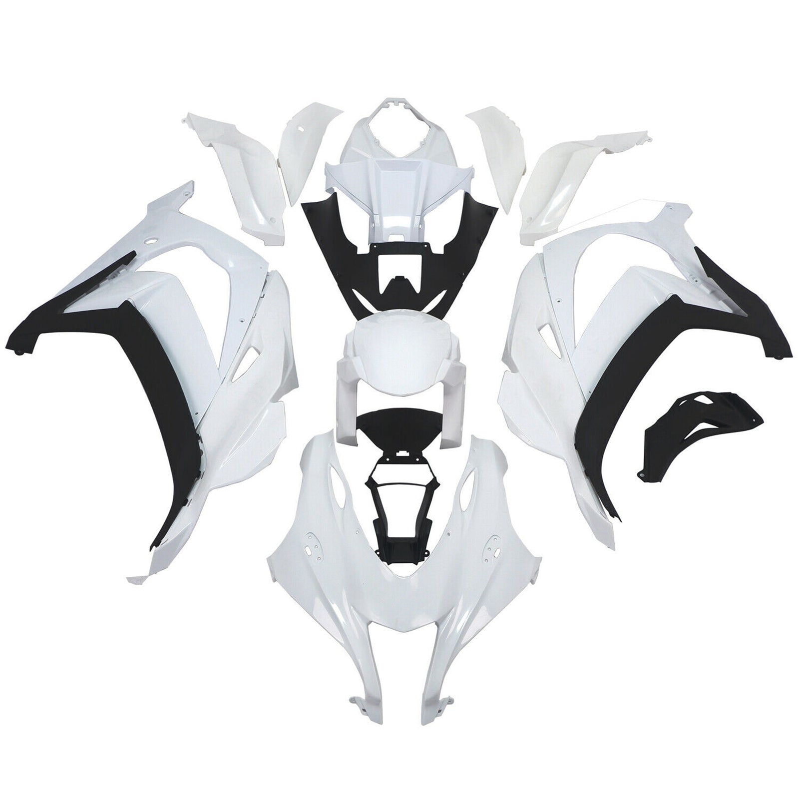 AMOTOPART 2016-2020 KAWASAKI ZX10R OMålad mässapaket