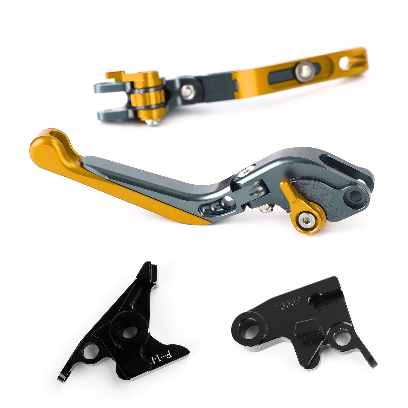 Justerbar udvidelig bremsekoblingshåndtag til Trident 2022 Bobber 17-19 Tiger 800 Generisk