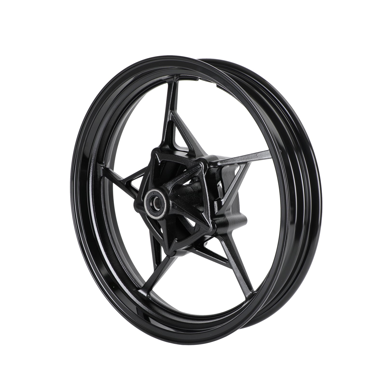 18-23 Kawasaki EX400G NINJA 400 / ABS / Z400 GLANS BLACK FRAMA RIM