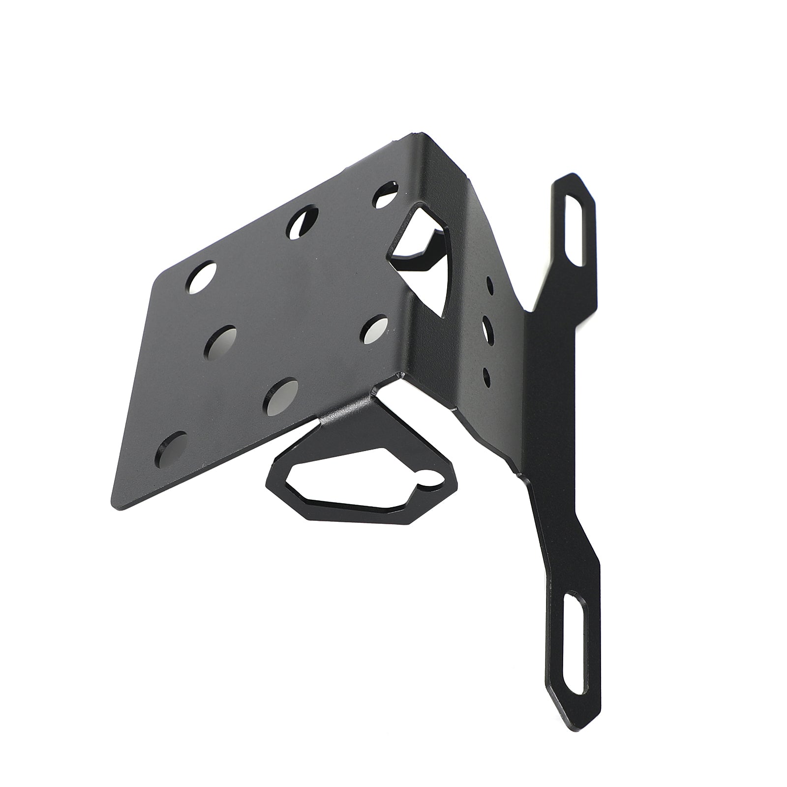 Licensplade Holder Frame Bracket Fit til Suzuki Gixxer SF250 2019-2020 Generisk