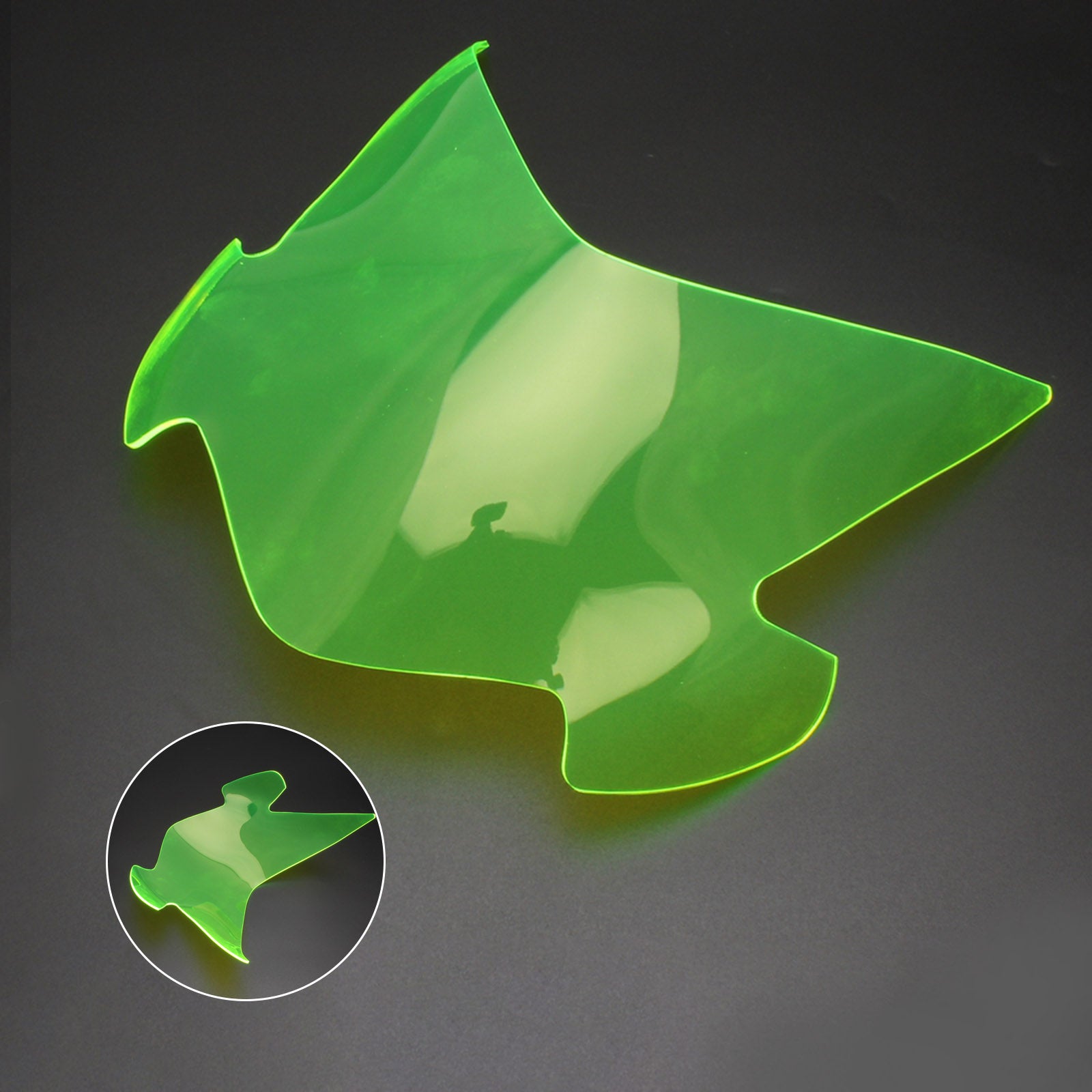 Frontscheinwerfer-Objektivschutz, passend für Suzuki Gsx-S 750 2015–2021, rauchfarben