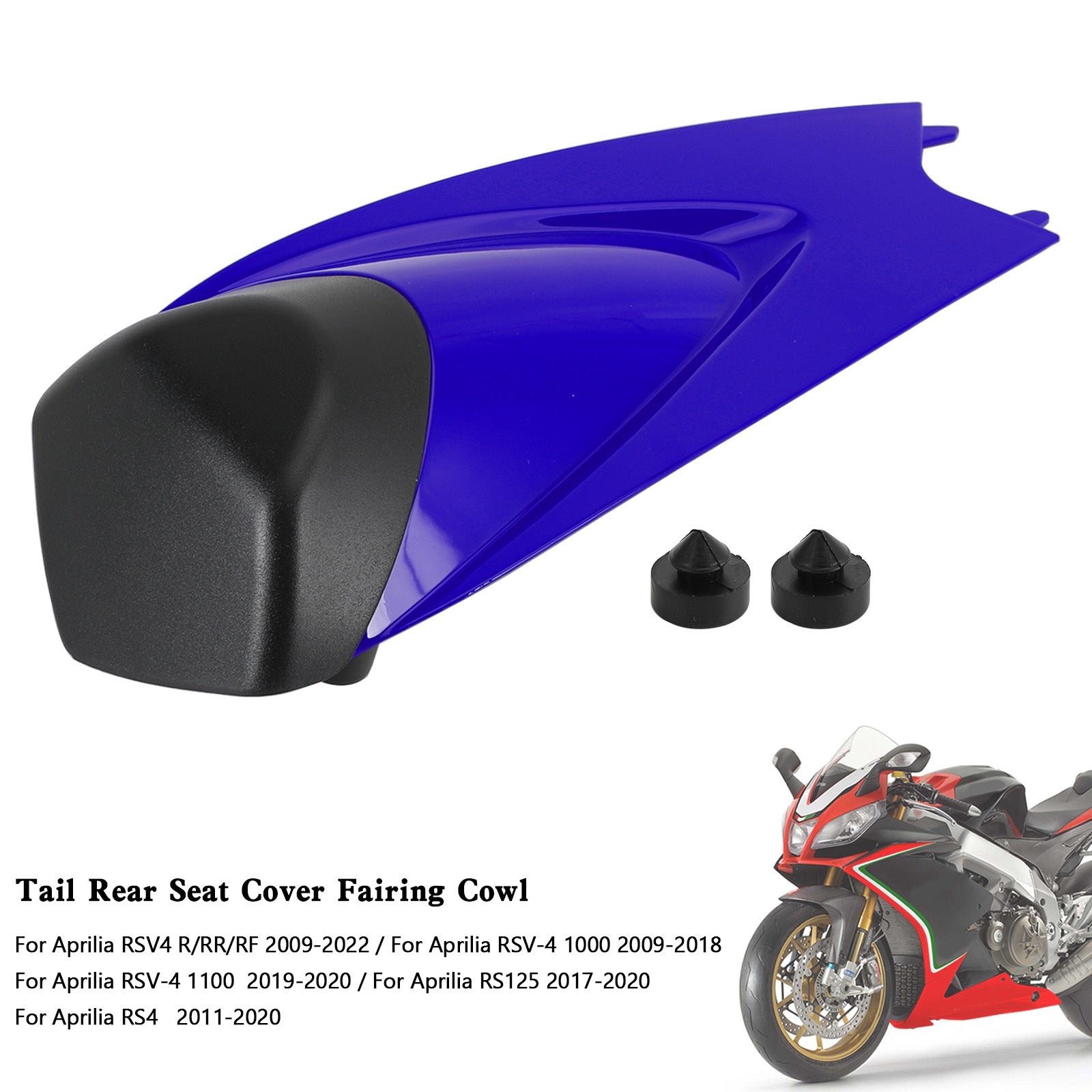 2009-2022 Aprilia RS125 RS4 RSV4 1000 Tylna okładka siedzenia Fairing Cowl