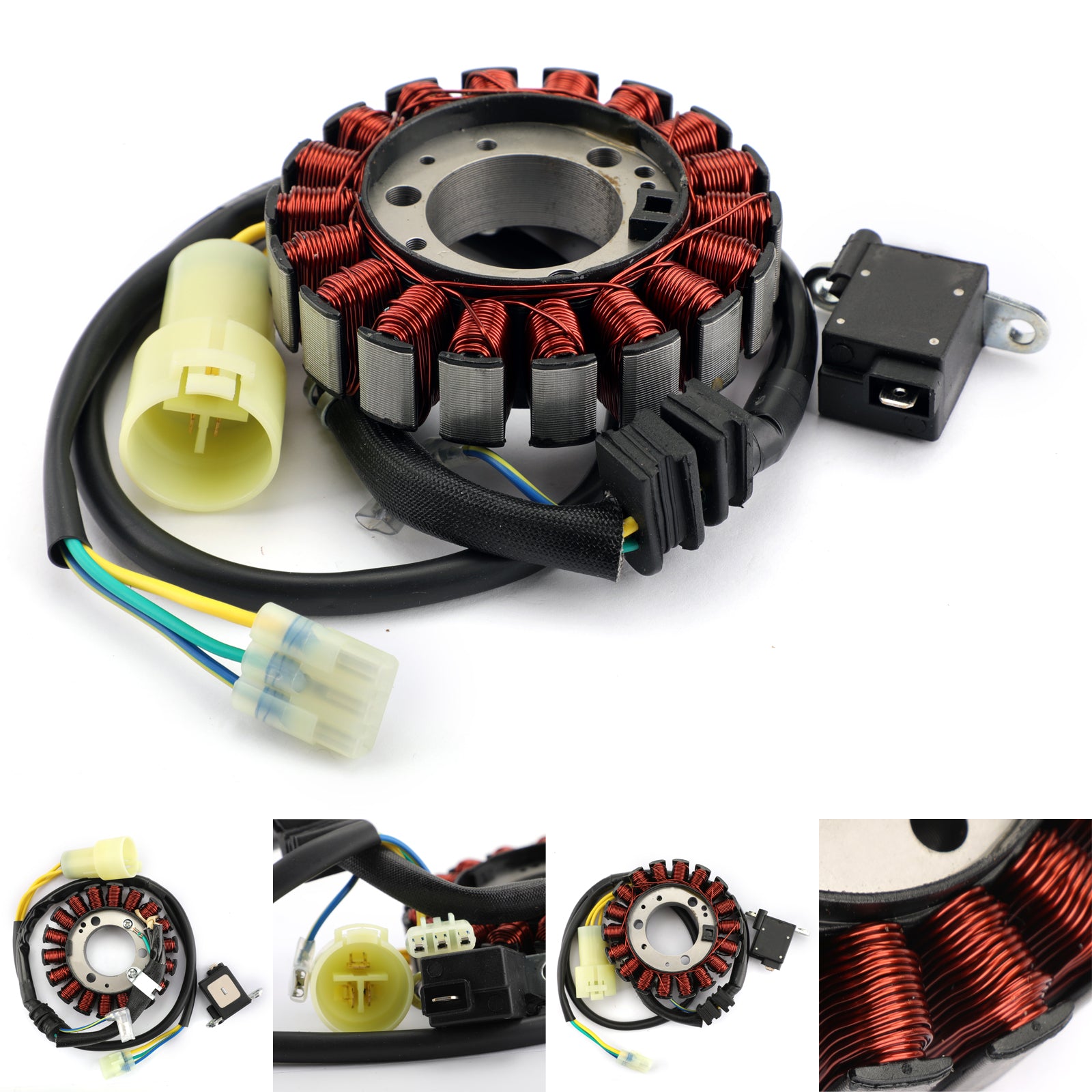 Stator Coil 18 Poláky pro Honda TRX300EX SPORTRAX 300 Ex 1993-2008 TRX300X 2009 Via FedEx