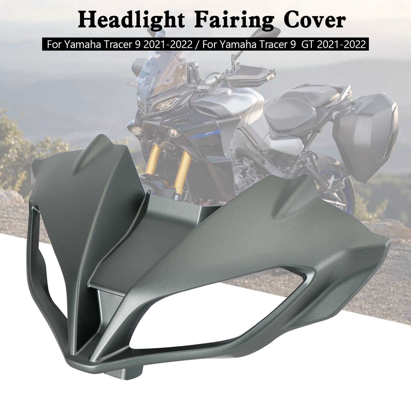 Headlight Fairing Stay Beak Nose Cone For Yamaha Tracer 9 GT 2021-2022