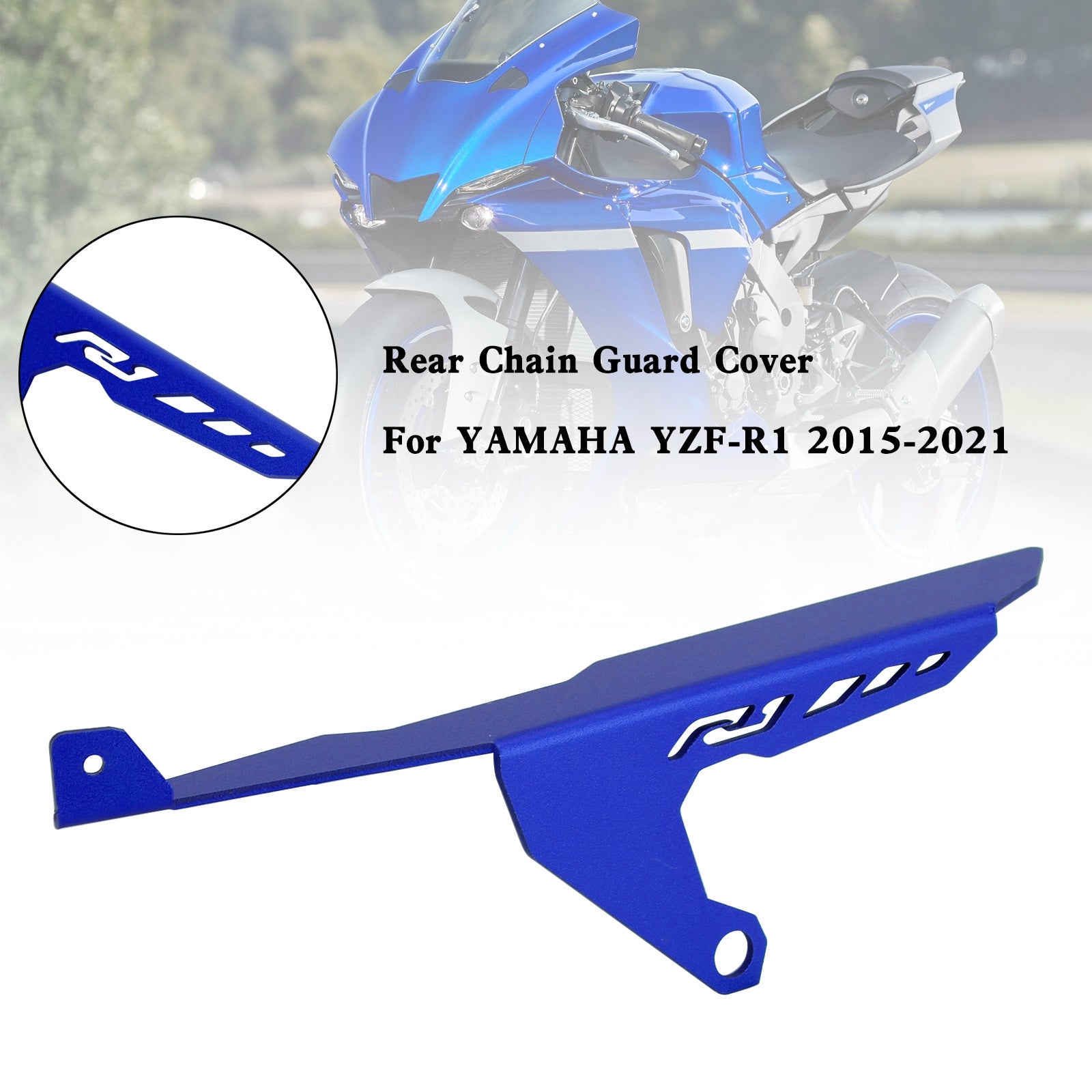 15-21 Yamaha YZF R1 R1M R1S Rear Sprocket Chain Guard Cover