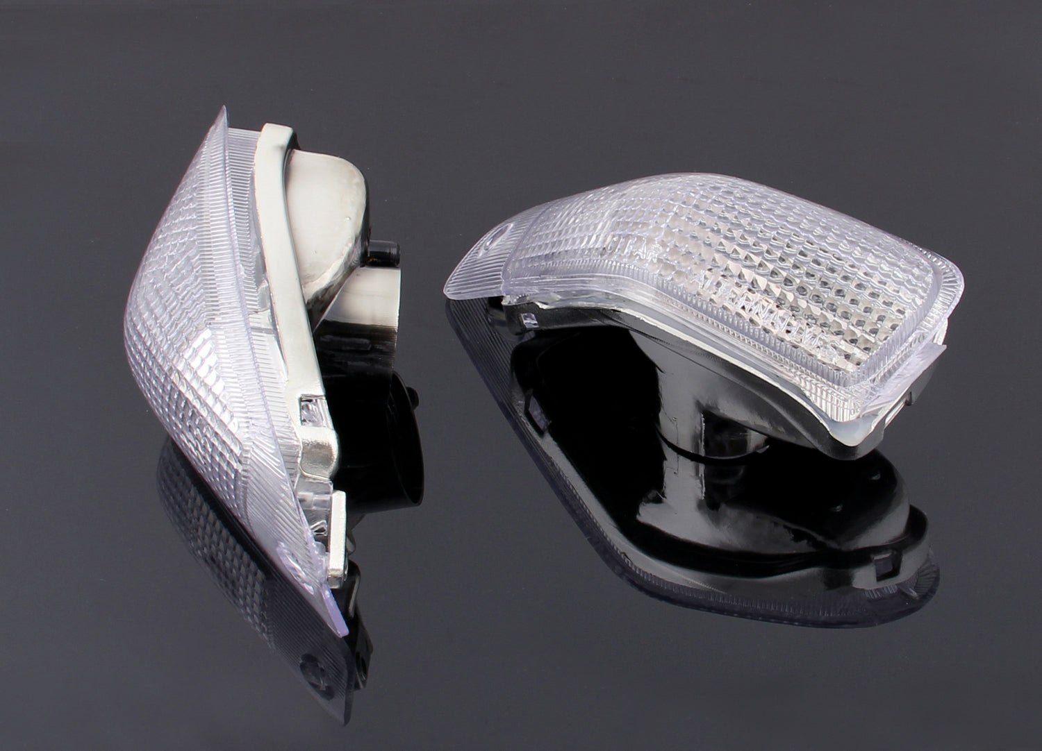 Front Turn Signals Lens For Kawasaki ZZR400 ZZR600 ZX600E 1994-2004