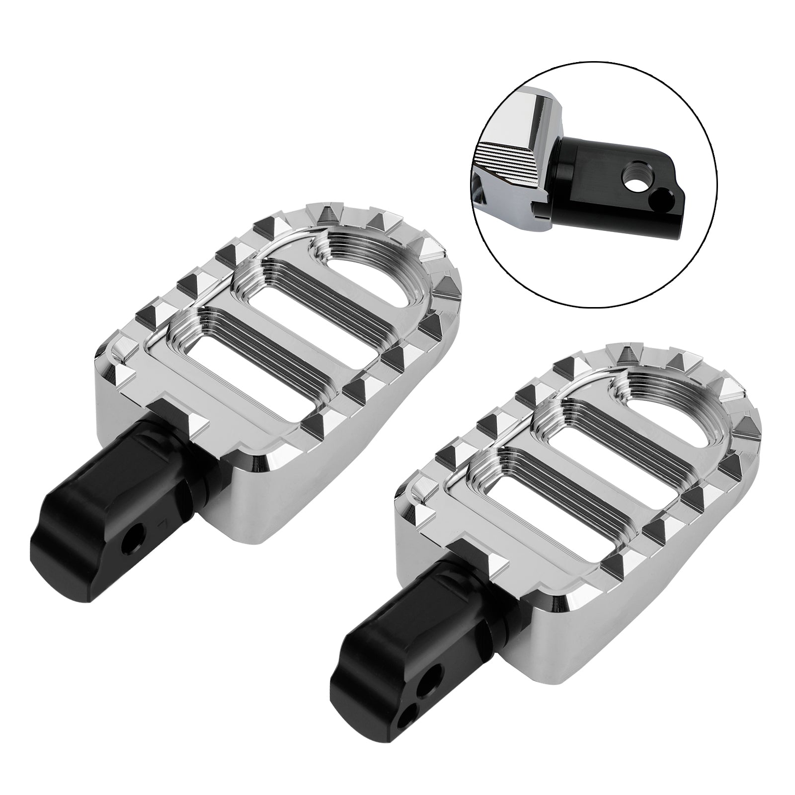 Rear Footrests Foot Peg fit for Sportster S Breakout Lower Rider Softail Slim
