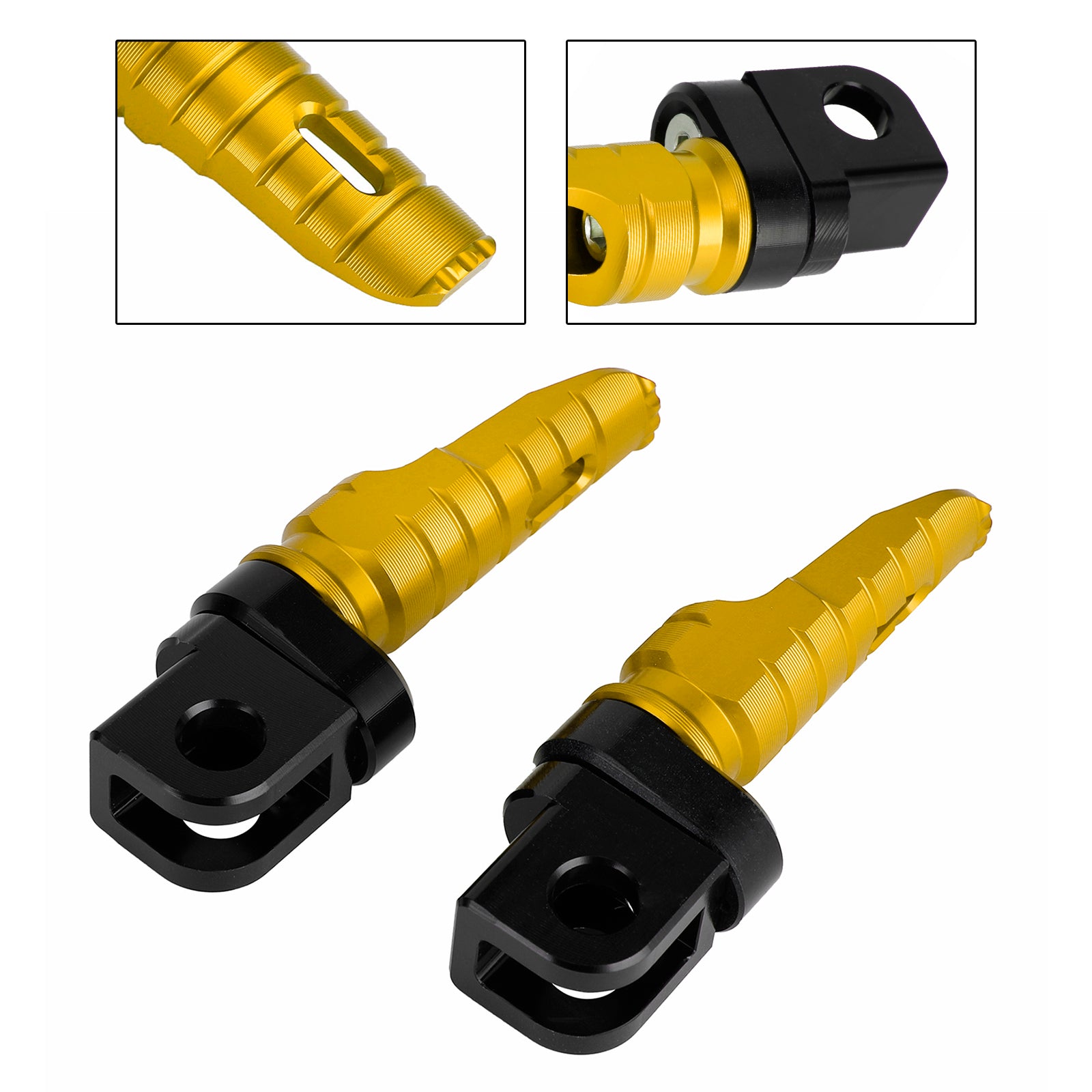 Front Footstests Foot Peg Fit For CFMOTO 250SR 250NK 400NK 650NK 400GT 2019-2022