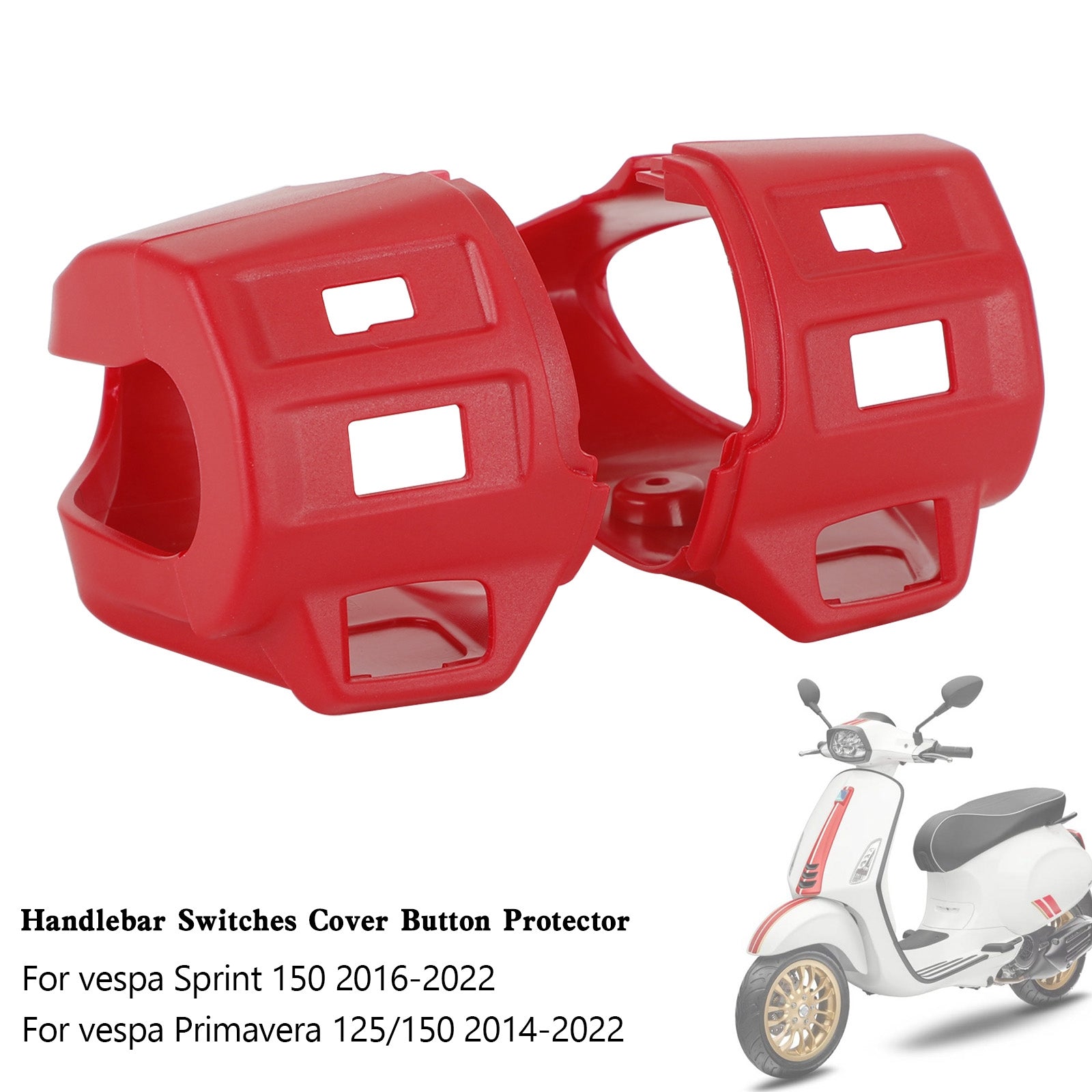 ハンドルバースイッチカバーボタンスプリントプリマベーラ 125 150 2014-2022