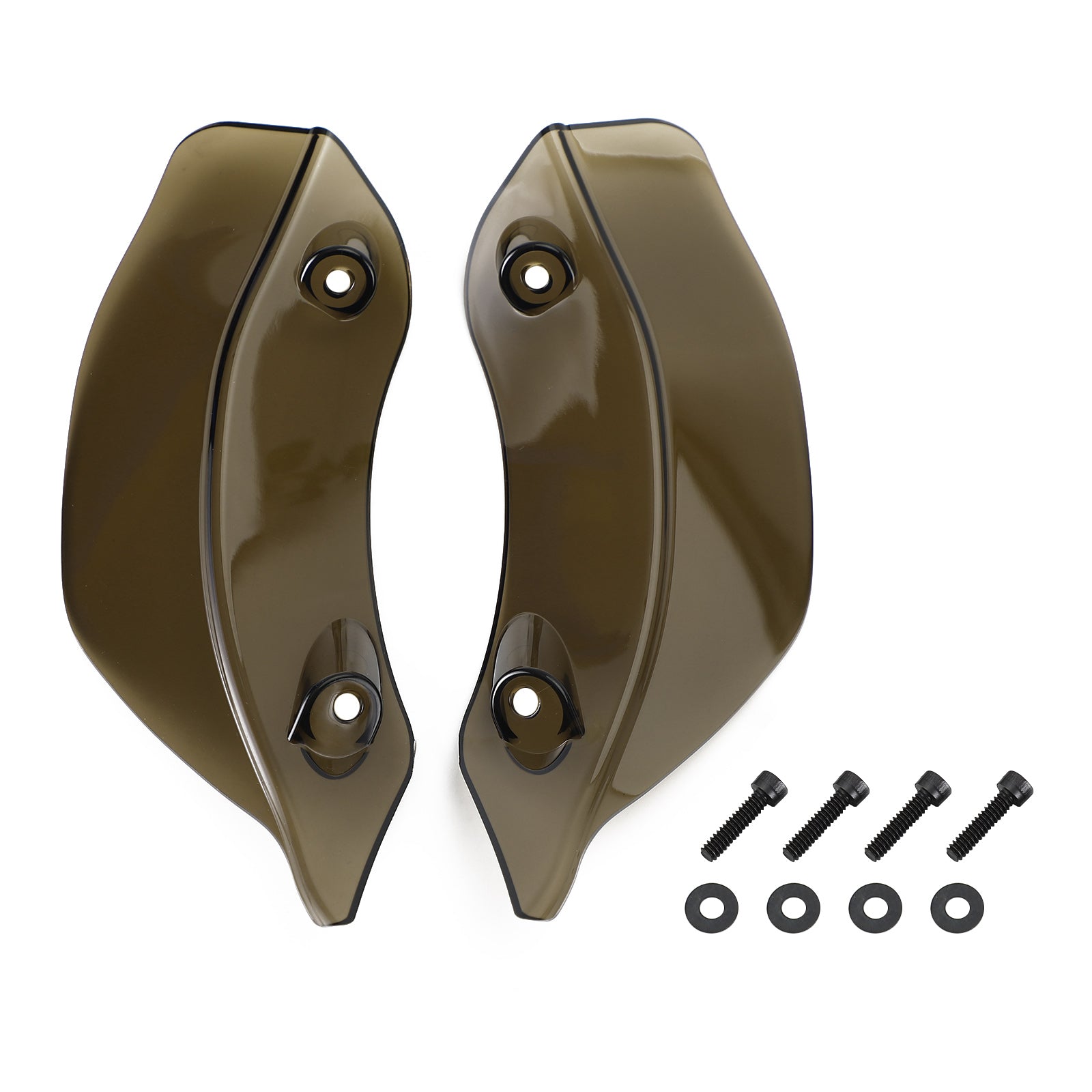 15-21 Touring Road Glide Smoke Generic Fairing Windshield Side Wing Wind Deflector