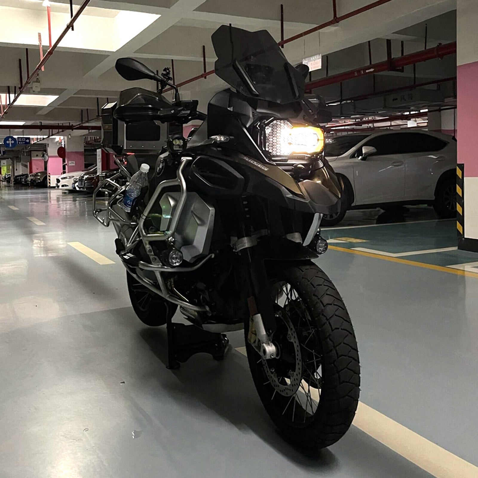 En pare-brise Ajustement pour BMW R1200GS ADV LC 2014-18 R1250GS AVENTION 2019 GÉNÉRIC