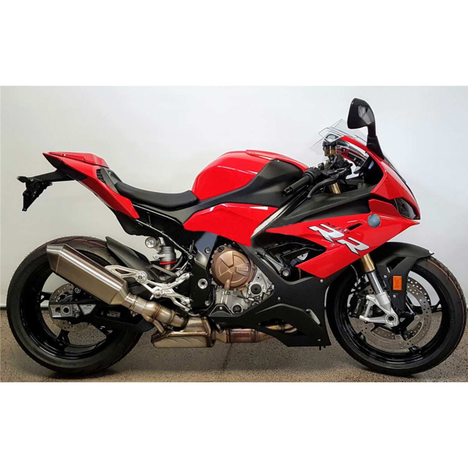 Amotopart 2019-2022 BMW S1000RR/M1000RR Kit de carenado de carreras rojo negro