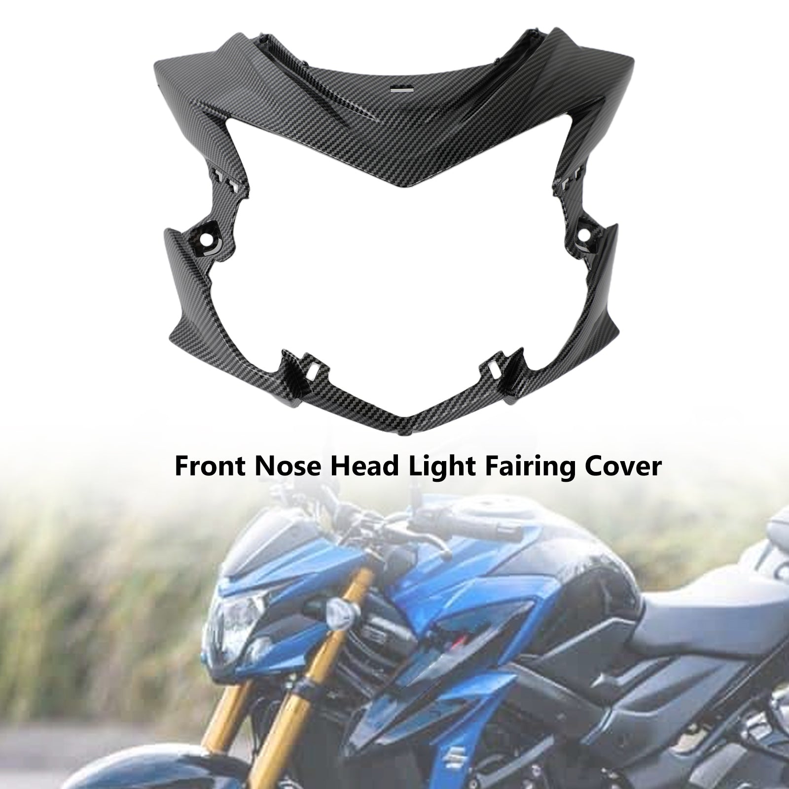 Främre näshuvudlätt fairing-lock för Suzuki GSXS GSX-S750 2017-2021 Generic