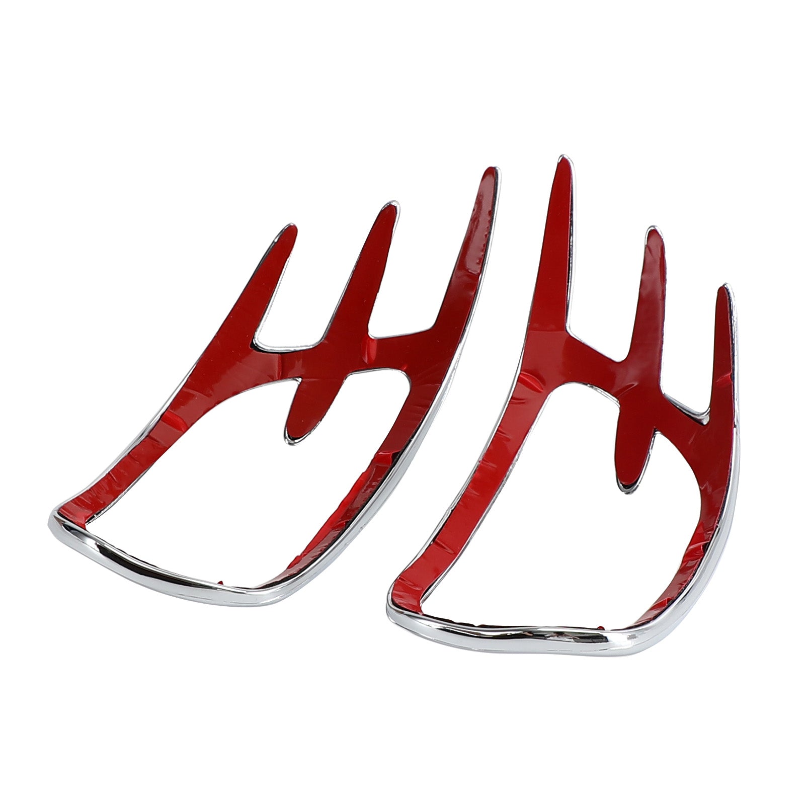 2001-2011 Honda GL1800 Honda Goldwing Fairing Mirror Back Accent Grilles Chrome