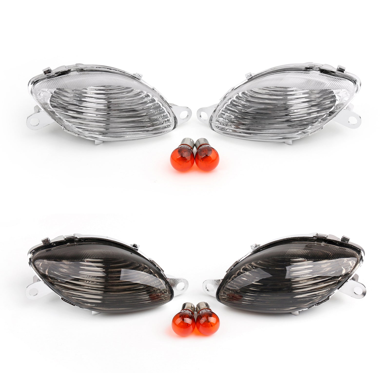 Klare Turnsignale für 1999-2007 Suzuki GSXR 1300 Hayabusa