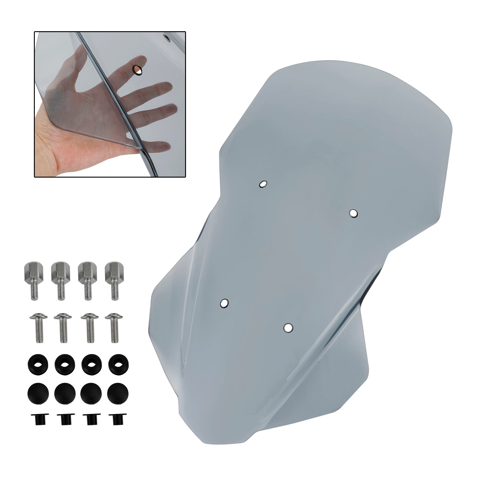 ABS Motorcycle Binelle Écran ajustement pour Yamaha Nmax 155 Nmax 155 2021-2022