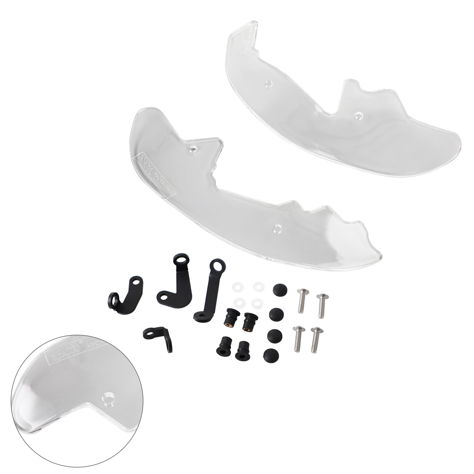 Fødder Fender Cover Mudguards Feet Protection for BMW K1600GT K160GS 2017-2021 Generisk